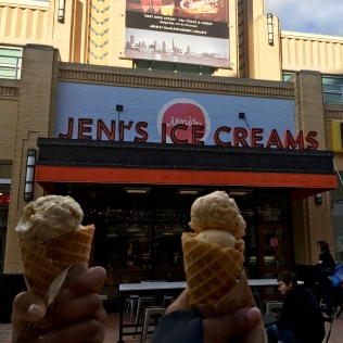 Endia and Chanel get ice cream at Jeni's on Roadtrip